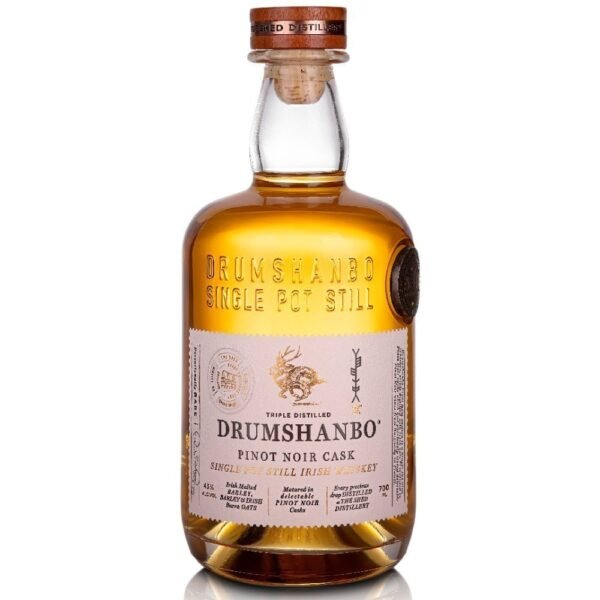 Drumshanbo Pinot Noir Cask Irish Whiskey - Image 2