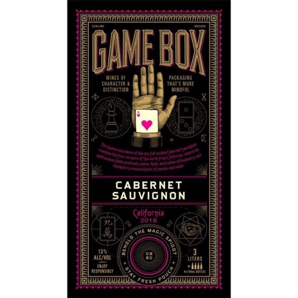 Game Box Wine Cabernet Sauvignon - Image 2